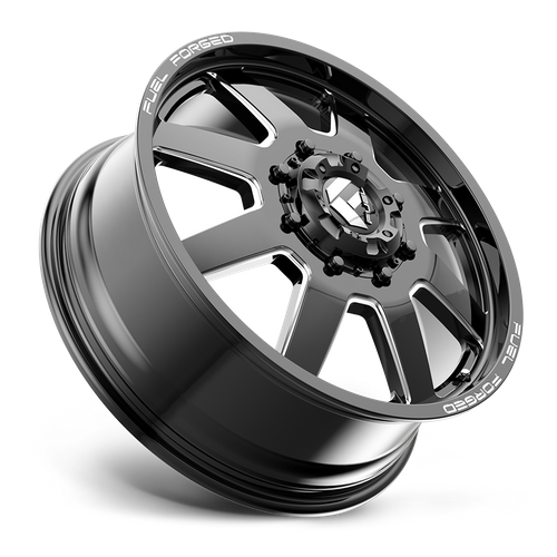 FUEL FF09D MATTE BLACK MILLED