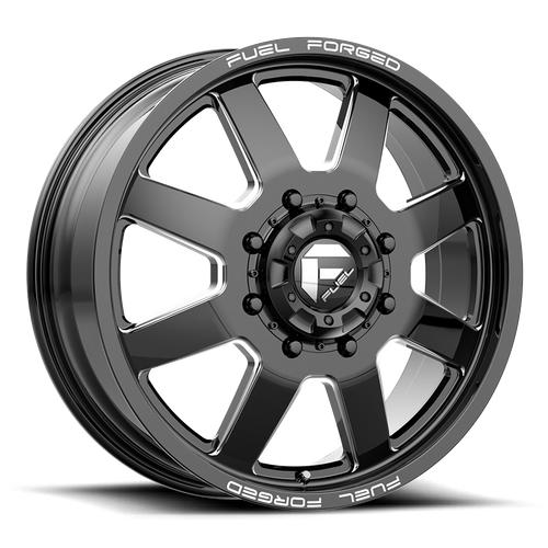 FUEL FF09D MATTE BLACK MILLED