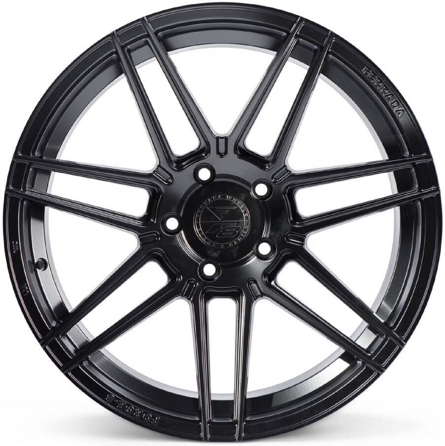 20" (Full Staggered Set) Ferrada F8-FR6 20x9 20x10 Matte Black Wheels-C-Dub Tech