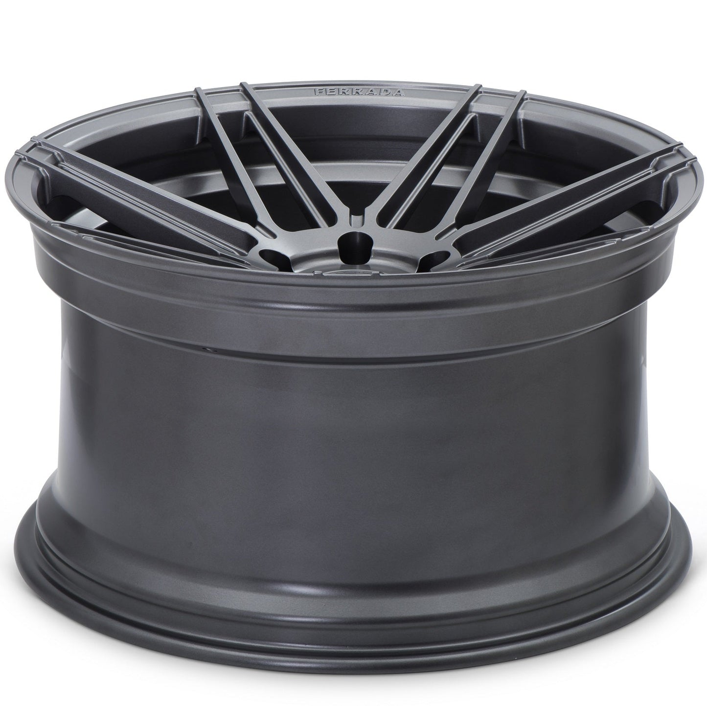 20" (Full Staggered Set) Ferrada F8-FR6 20x10.5 20x11.5 Matte Graphite Wheels-C-Dub Tech