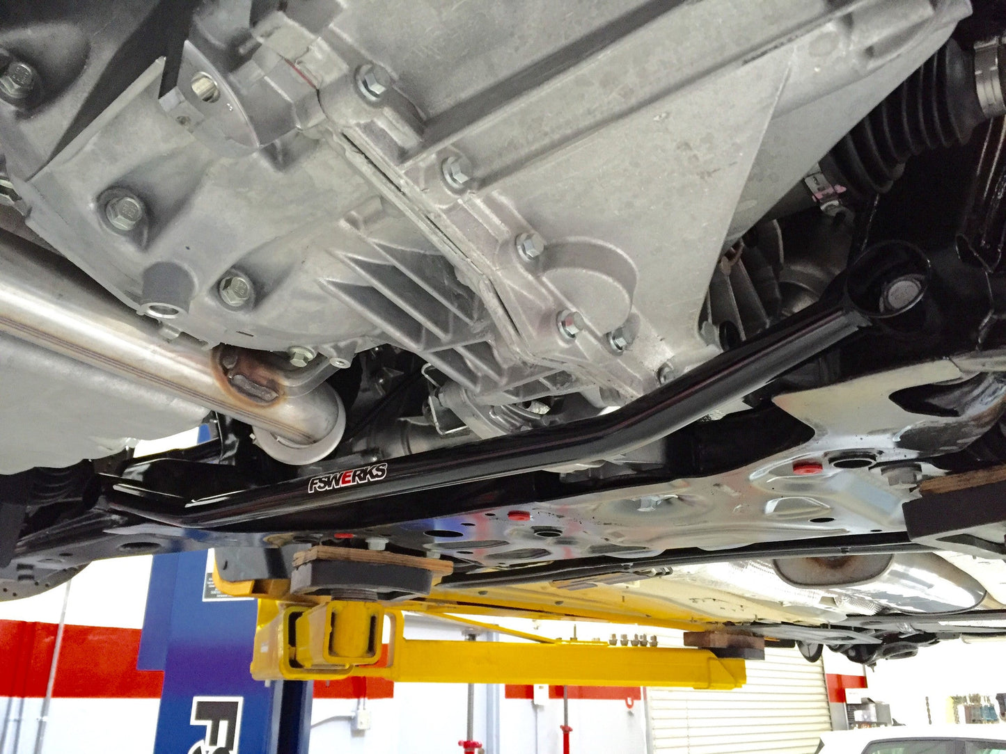 FSWERKS Lower Front Stress Bar - Ford Focus ST 2013-2018