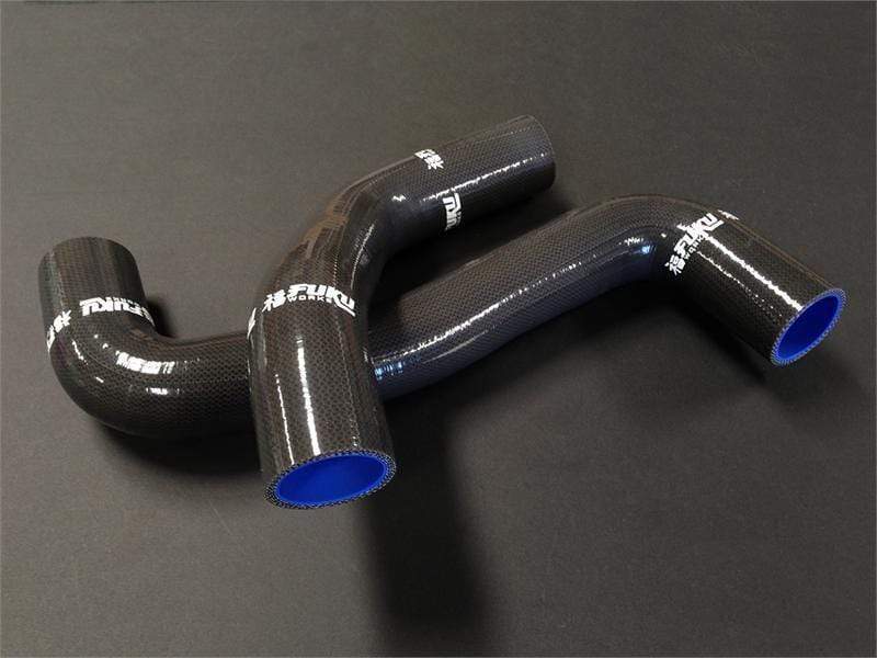 Fuku Works Black Radiator Hose Kit Subaru WRX 2008-2014 / STI 2008-2021