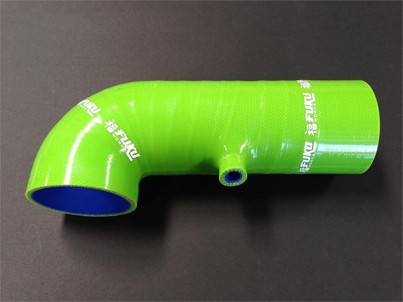 Fuku Works Green Induction Hose Resonator Delete Scion FR-S 2013-2016 / Subaru BRZ 2013-2020