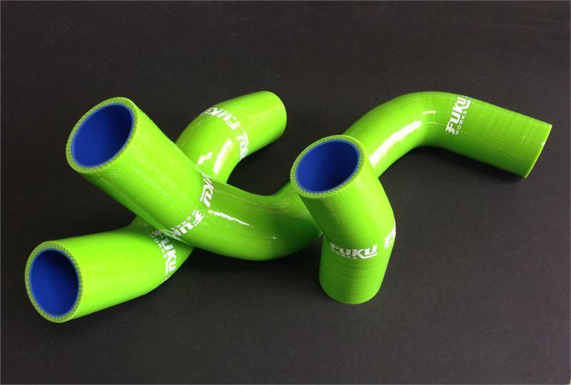 Fuku Works Green Radiator Hose Kit Scion FR-S 2013-2016 / Subaru BRZ 2013-2020