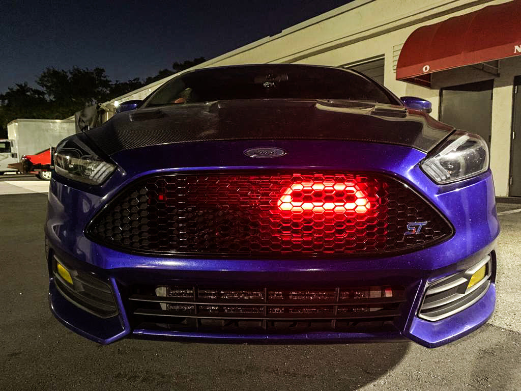2013-2018 Ford Focus ST/SE/ST-line BIG MOUTH "LIT KIT" Ram Air Intake Snorkel-C-Dub Tech