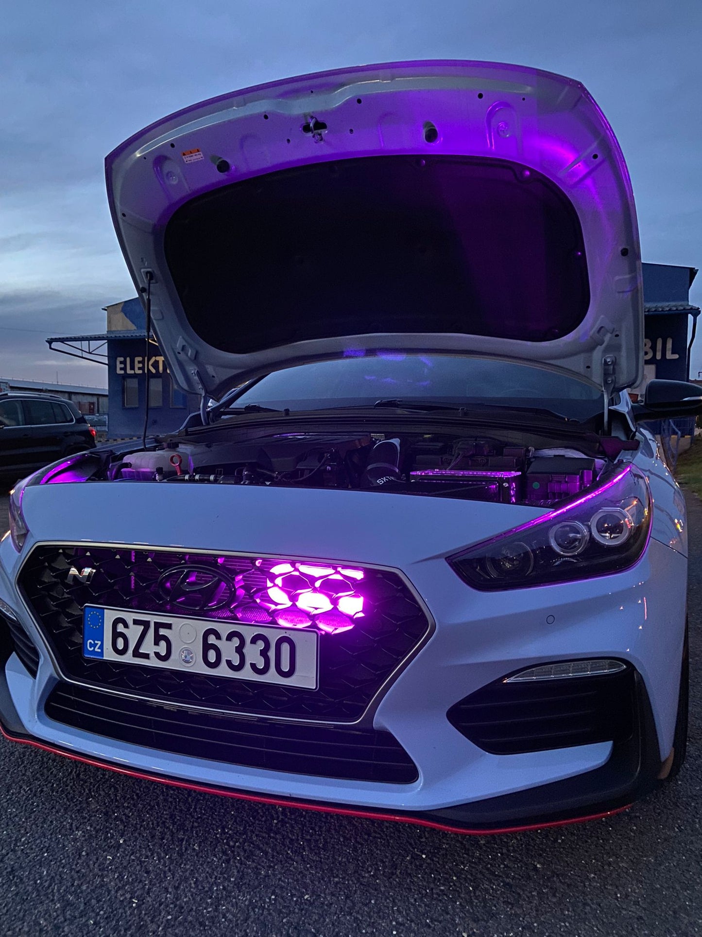 2017-2020 Hyundai I30N (non-DCT) BIG MOUTH "LIT KIT" Ram Air Intake Snorkel-C-Dub Tech