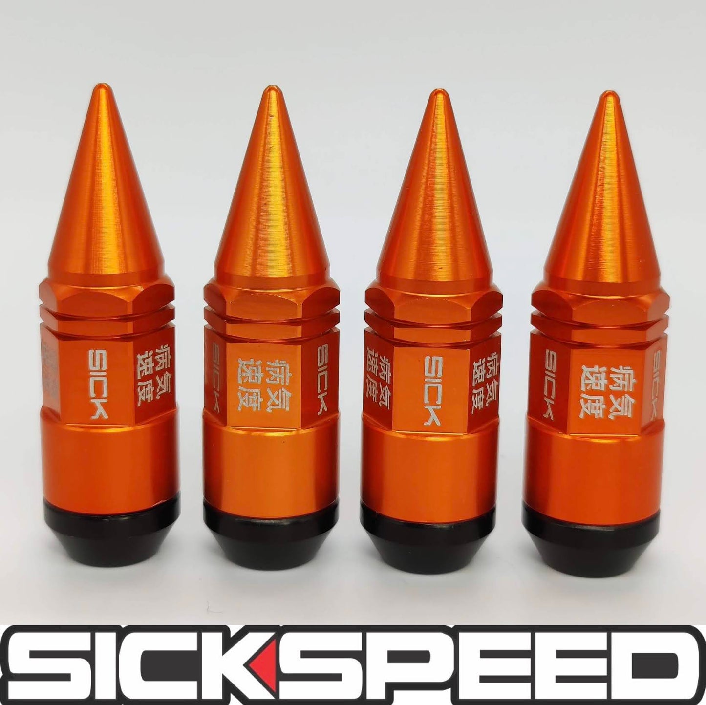 MINI 2PC STEEL LUG NUTS 4PC 9/16x18