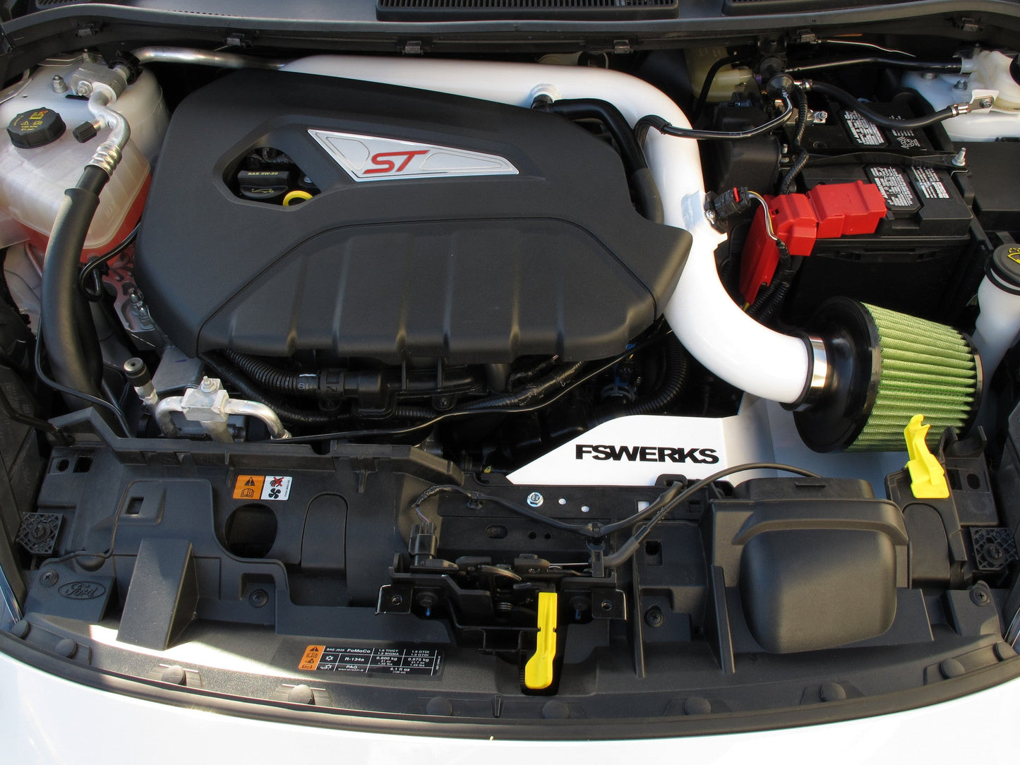 FSWERKS Green Filter Cool-Flo Air Intake System - Ford Fiesta ST 2014-2015