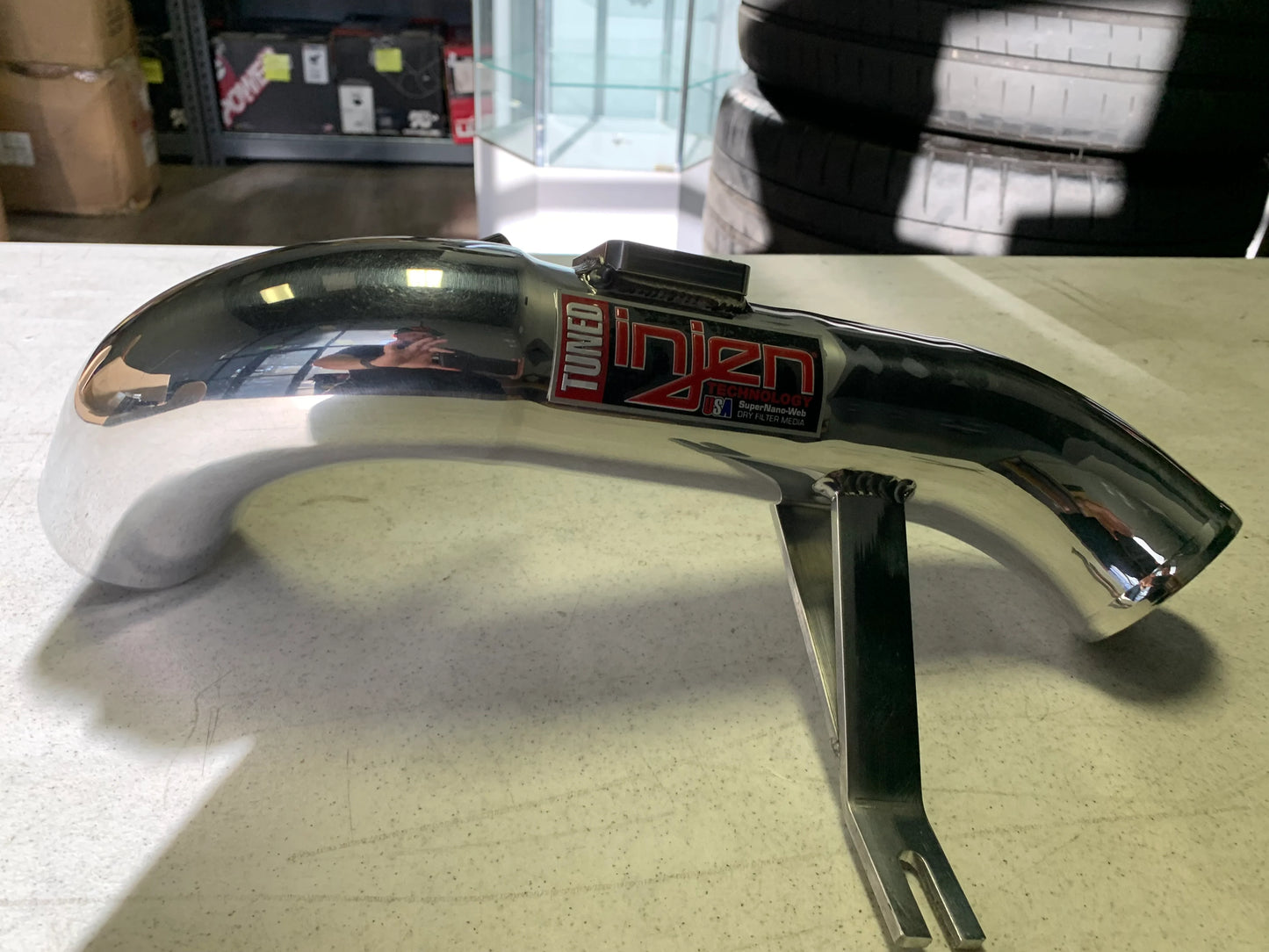 OPEN BOX - Injen 2015 Mitsubishi Lancer 2.4L 5spd Polished Short Ram Intake - SP1811P