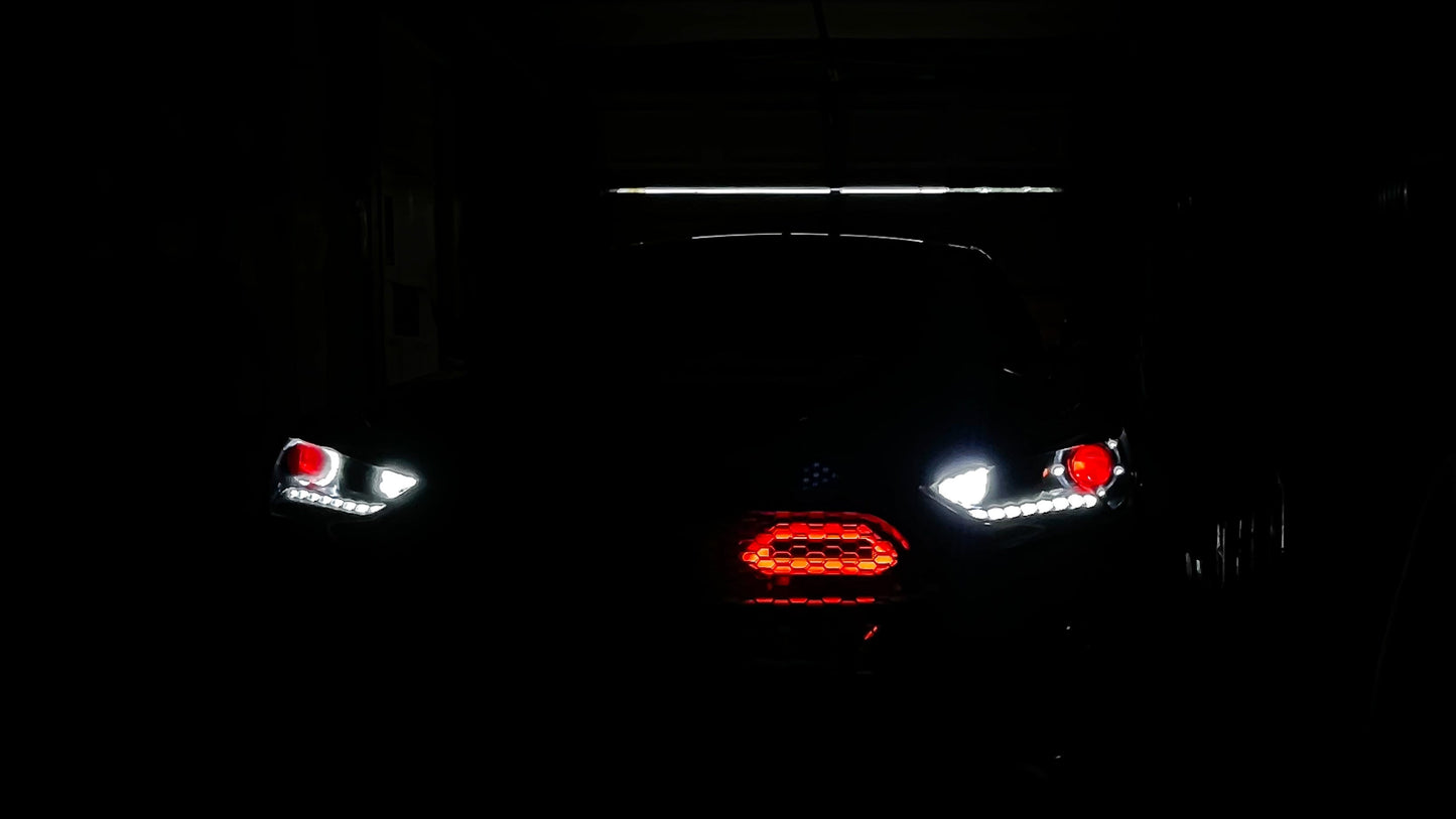2013-2017 Hyundai Veloster Turbo BIG MOUTH "LIT KIT" Ram Air Intake Snorkel-C-Dub Tech