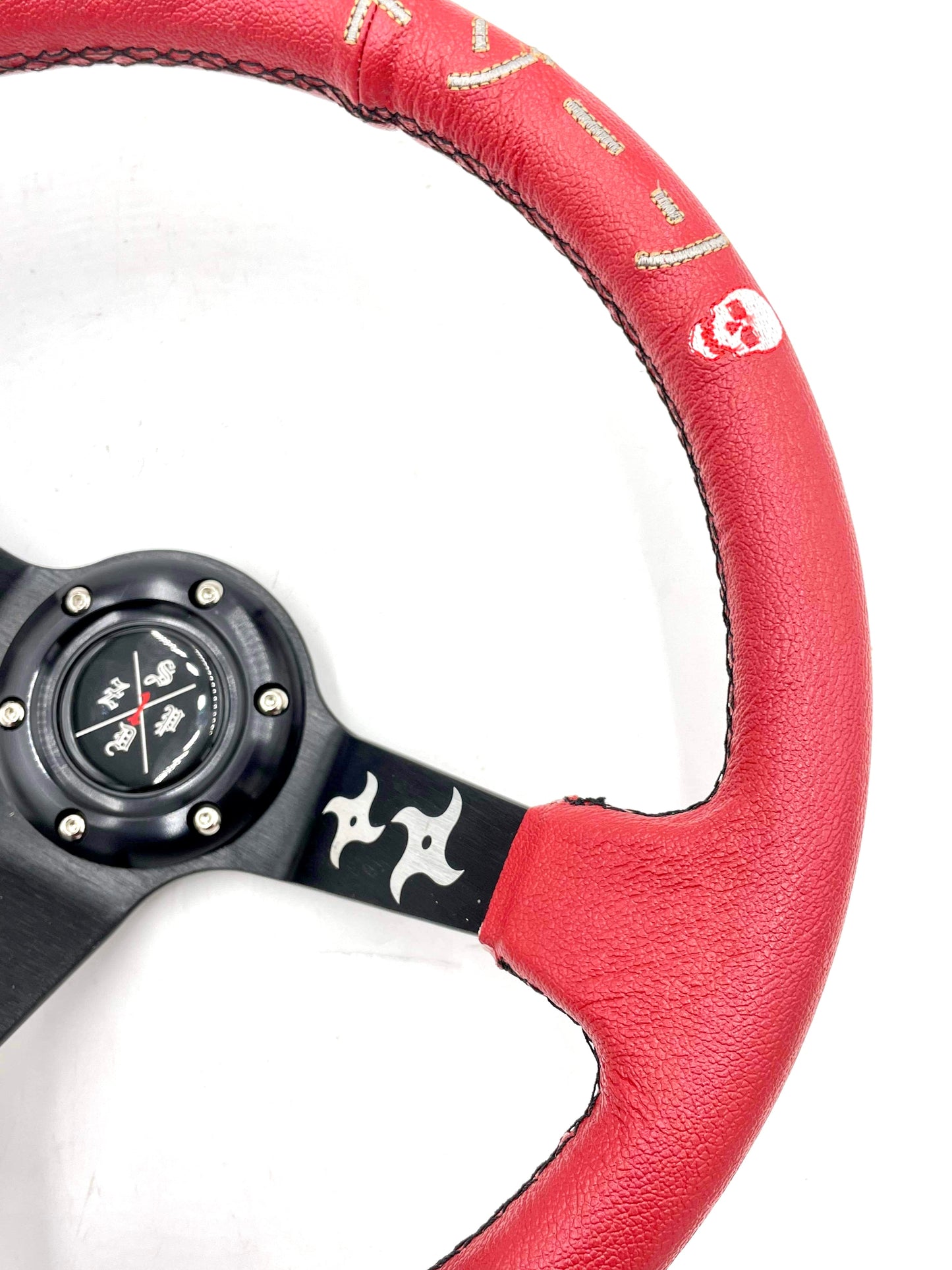 SPDZ1 The Ninja (Red) Steering Wheel