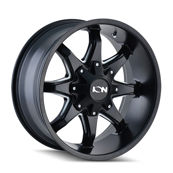 ION 181 17X9 18 5x127/5x139.7 SATIN BLACK