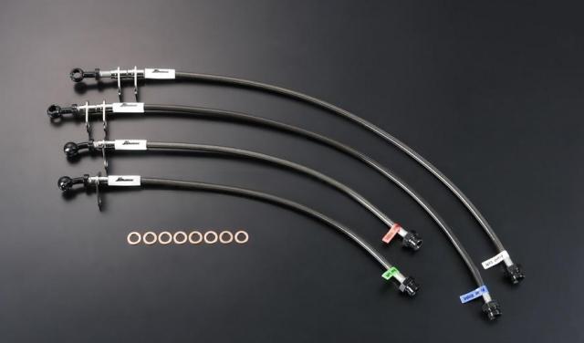 J's Racing Standard Steel Brake Lines - Honda S2000 AP1 00-03