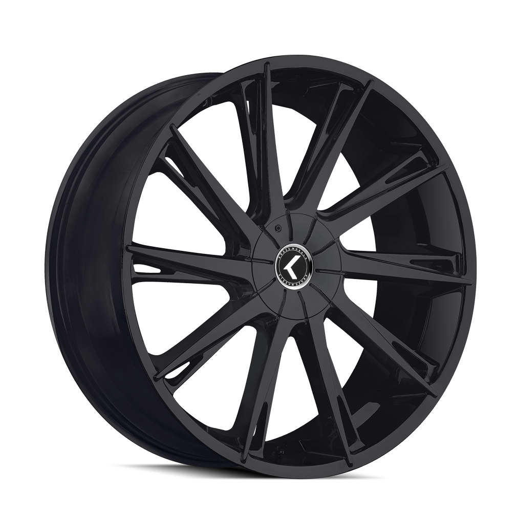 KRAZE SWAGG KR144 24x9.5 6x135 6x139.7 30 100.3 SATIN BLACK