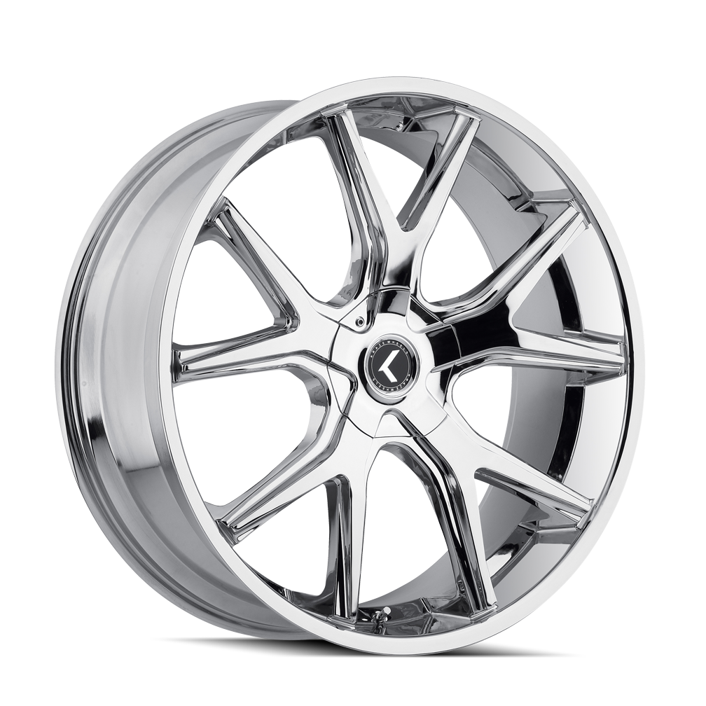 KRAZE SPLTZ KR146 26x10 5x115 5x120 18 74.1 CHROME