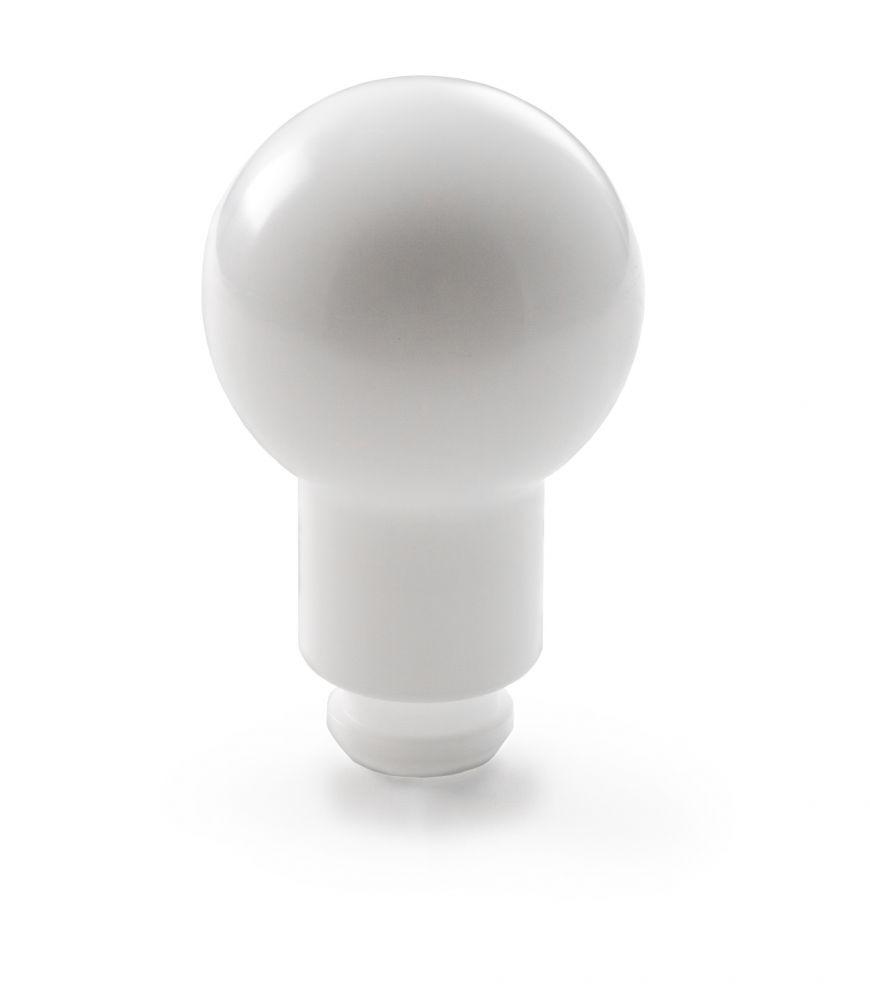 Killer B Modified Round Shift Knob White Subaru WRX / Legacy / Forester XT 5spd MT | 010