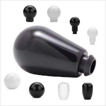 Killer B Motorsport Teardrop Shift Knob Black Polished 6MT Subaru Models | 1004