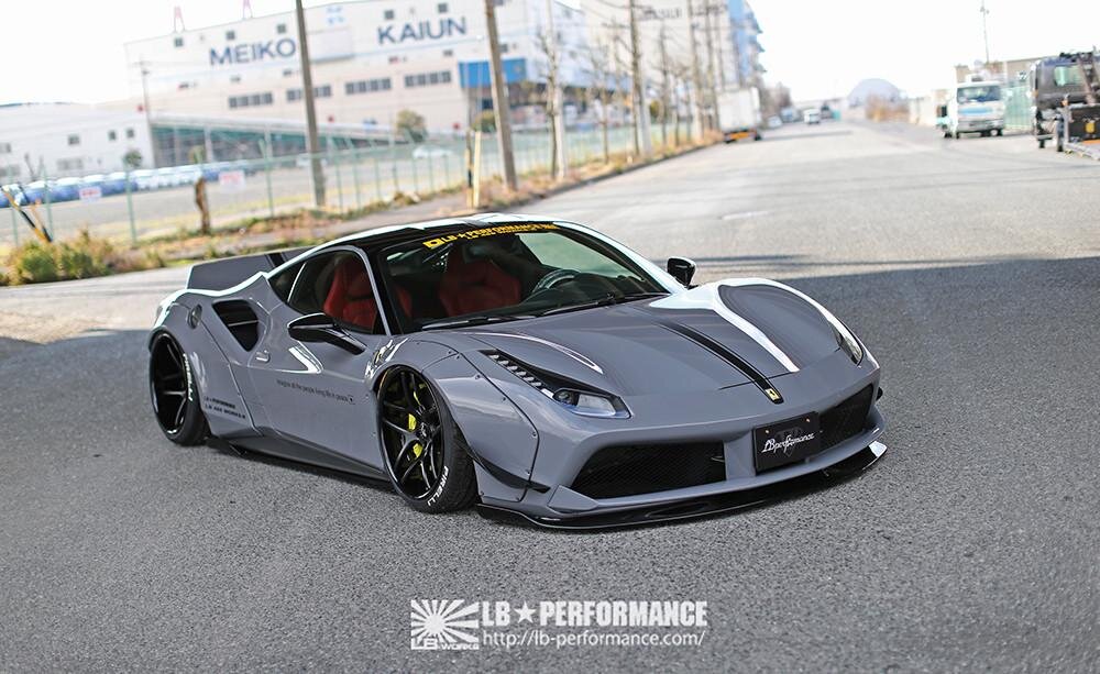 Liberty Walk Airrex Air Suspension Ferrari 488 GTB