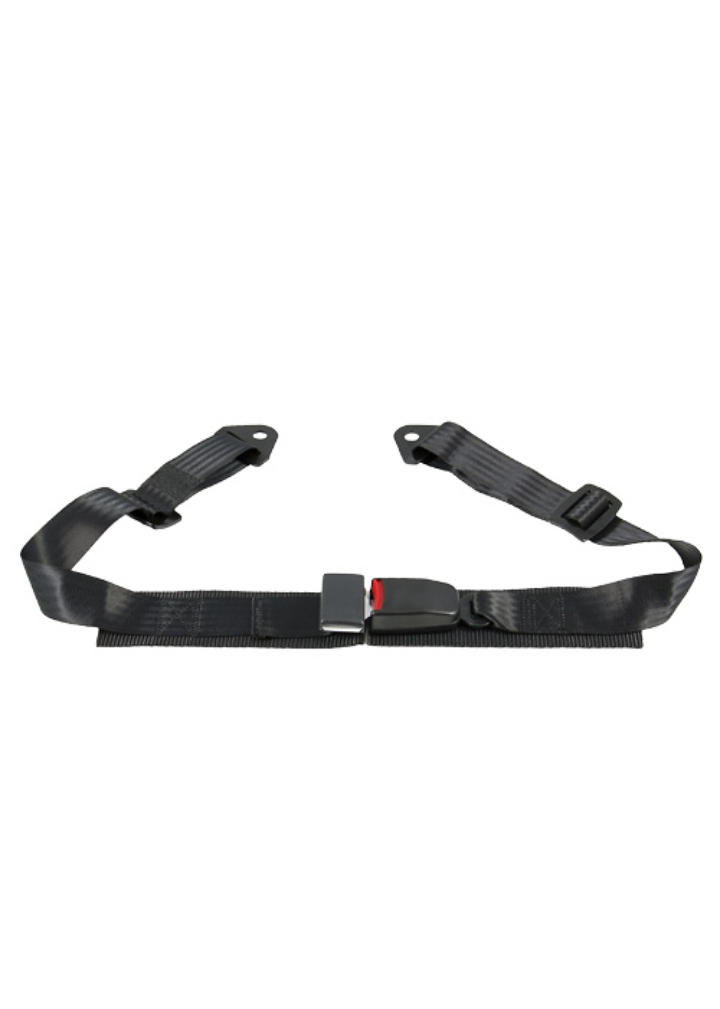 Corbeau 2in Lap Belt Set - Black 42001B
