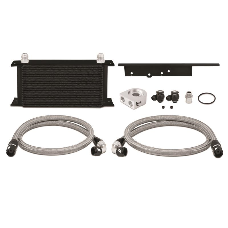MISHIMOTO OIL COOLER KIT: 370Z 09-UP/G37 CPE 08-UP (SILVER)