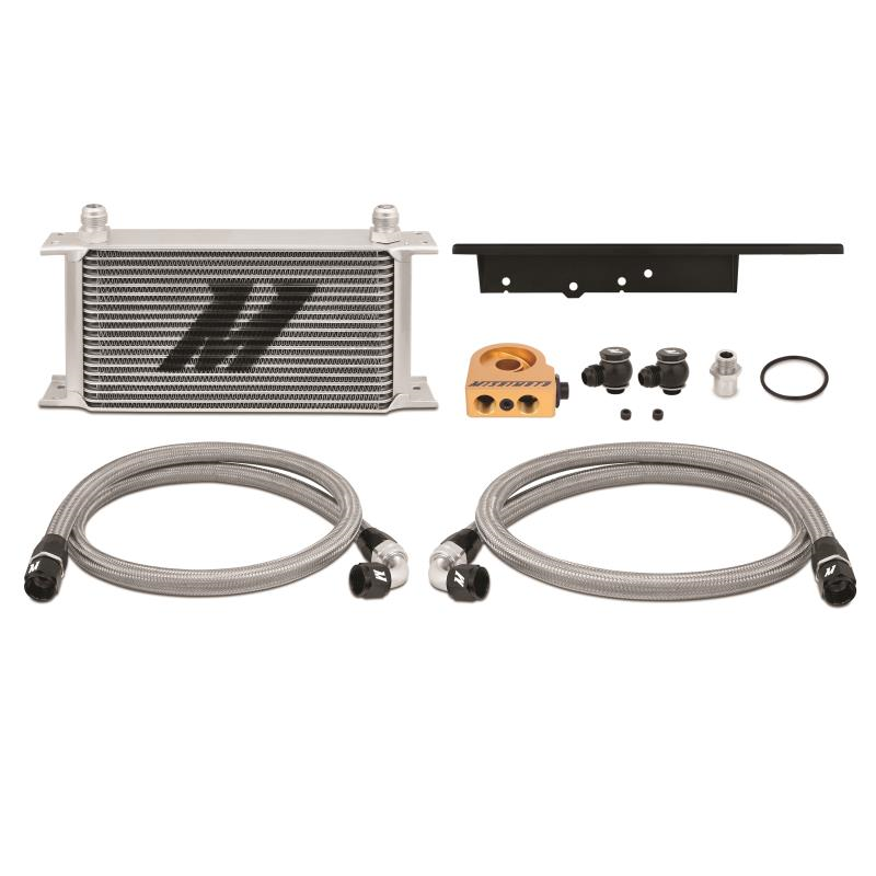 MISHIMOTO OIL COOLER KIT: 370Z 09-UP/G37 CPE 08-UP (SILVER)