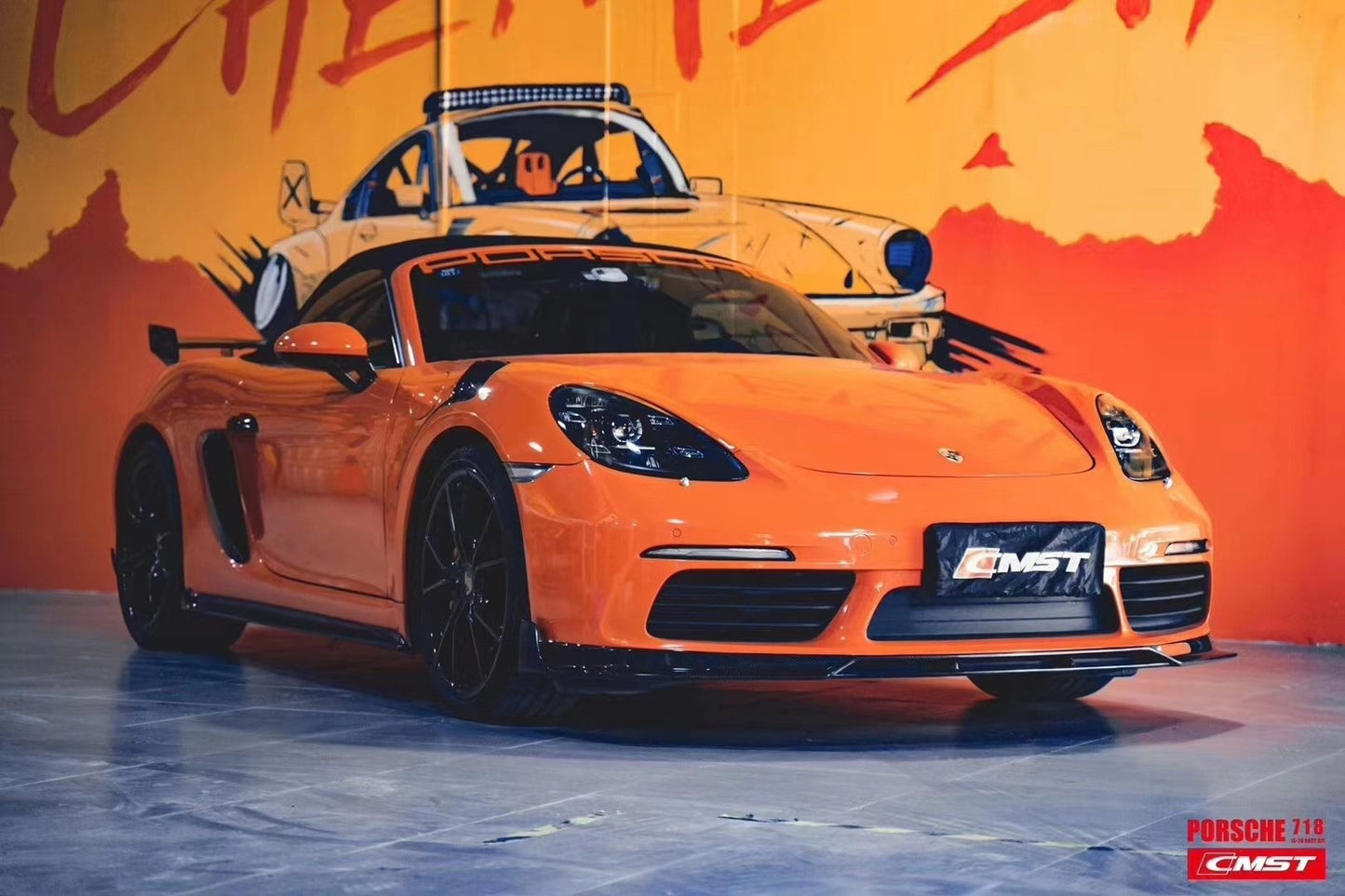 CMST Tuning Carbon Fiber Full Body Kit Style B Porsche 718 Boxster / Cayman