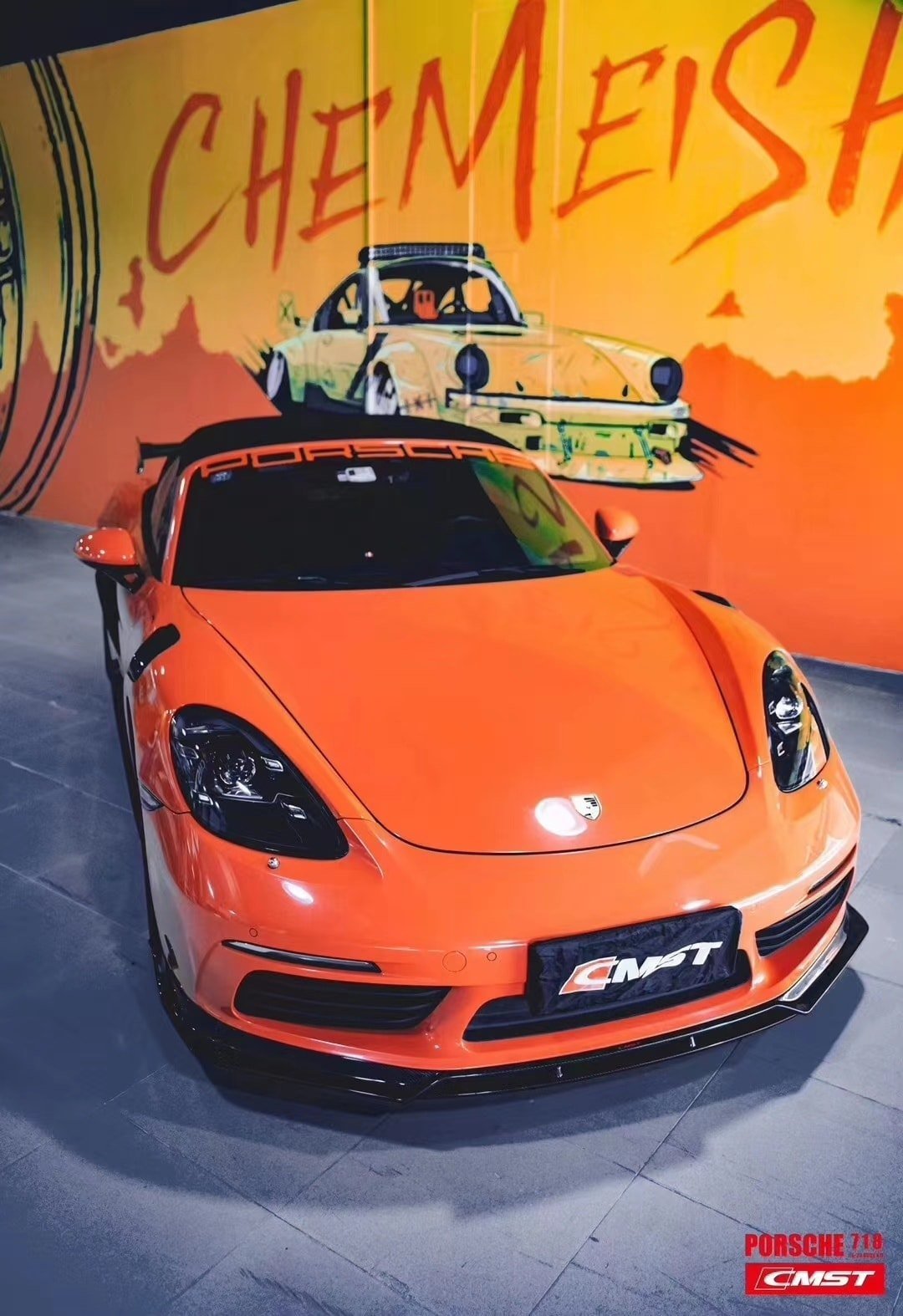 CMST Tuning Carbon Fiber Full Body Kit Style B Porsche 718 Boxster / Cayman