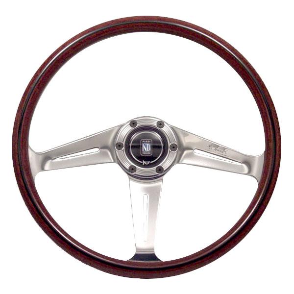 Nardi Classic ND367 Wood w/ Cover - 360mm (Polished & Angled / Mahogany)