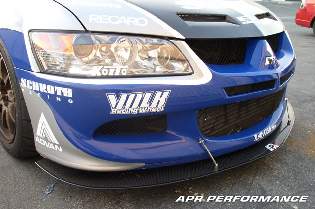 APR Performance Carbon Fiber Wind Splitter With Rods - CW-483008-C-Dub Tech
