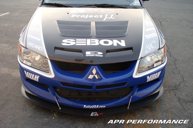 APR Performance Carbon Fiber Wind Splitter With Rods - CW-483008-C-Dub Tech