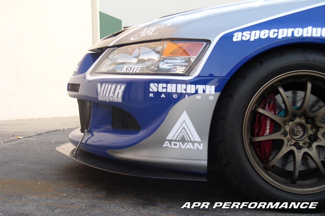 APR Performance Carbon Fiber Wind Splitter With Rods - CW-483008-C-Dub Tech