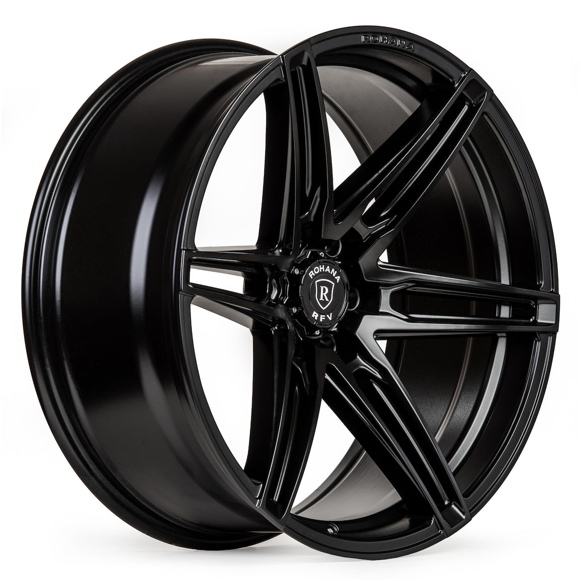 Rohana RFV1 Wheel, 22x9.5, 6-135, 0, Matte Black - RFV122956135MB0