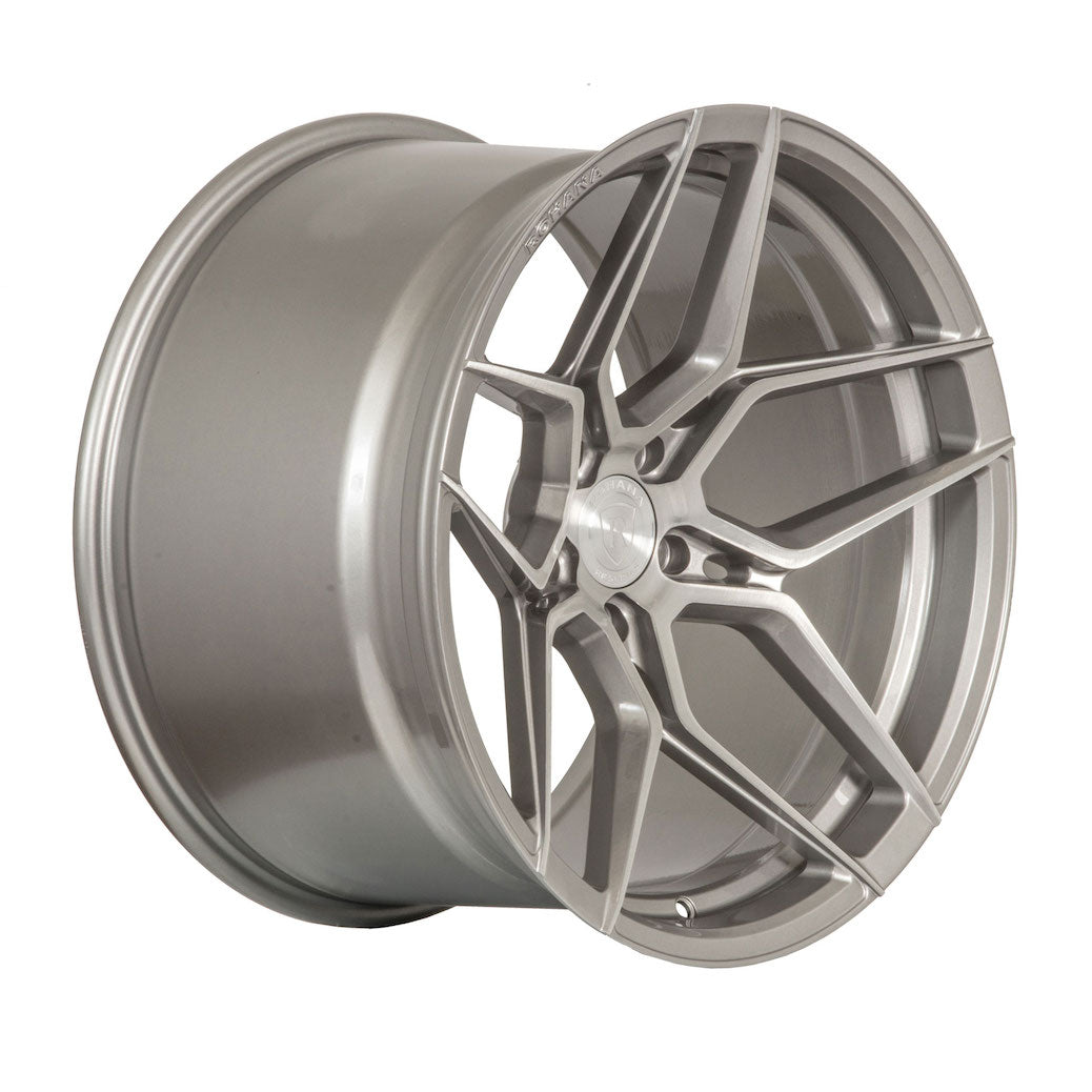 Rohana RFX11 Wheel, 22X11.5, 5-120, +28, Brushed Titanium - RFX11221155120BT28