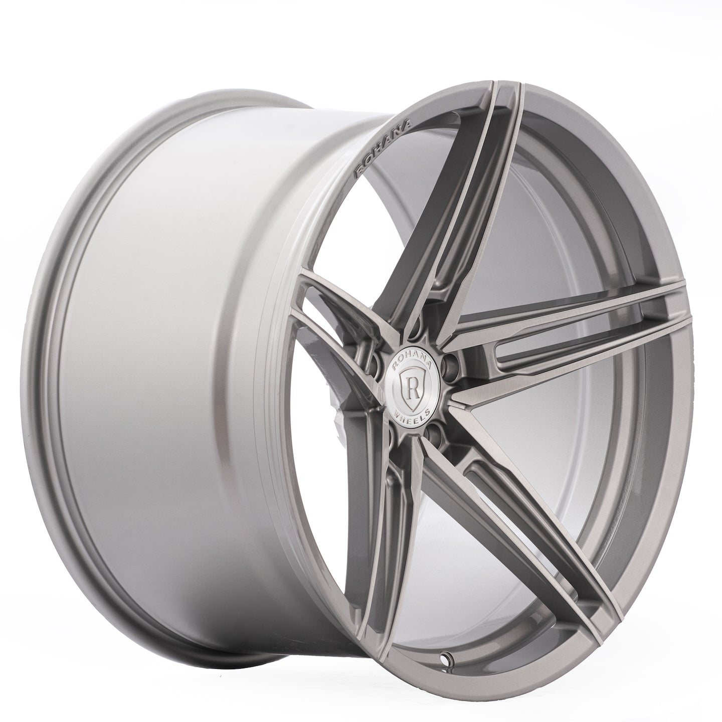 Rohana RFX15 Wheel, 20X10.5, 5-114.3, +38, Brushed Titanium - RFX15201055114BT38