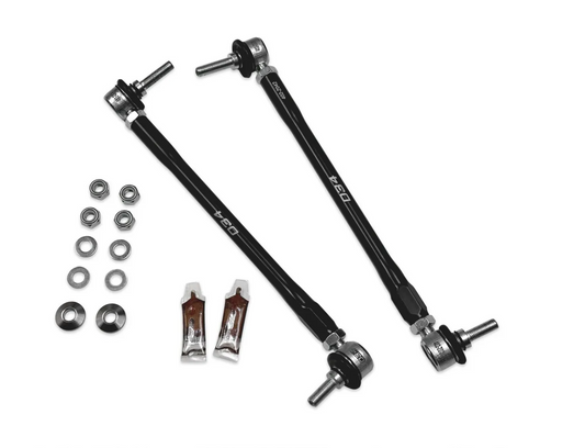 034 Motorsport Dynamic+ Billet Adjustable Front Sway Bar End Links - BMW E8X/E9X M-C-Dub Tech