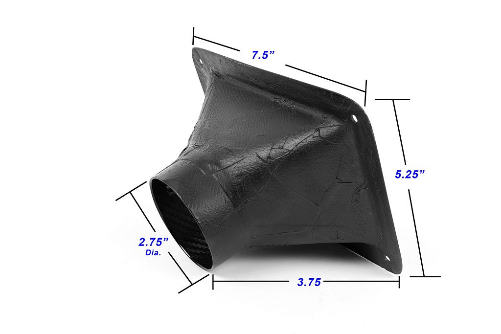 APR Performance Air Inlet 7.5" x 5.18" with Flange - CF-107525-C-Dub Tech