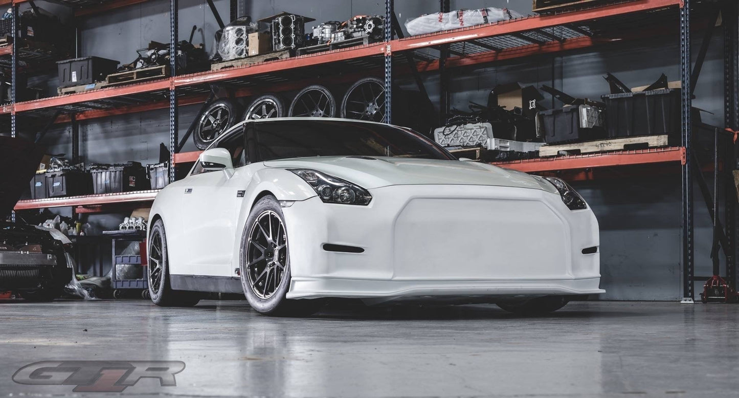 N-Tune Drag Bumper (FRP): 2009-2016 Nissan R35 GTR