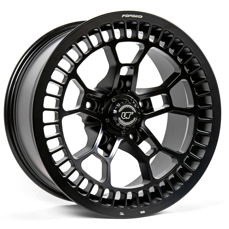 VR Forged D02 Wheel Matte Black 18x9 +12mm 5x150 - VR-D02-1890-12-5150-MBLK
