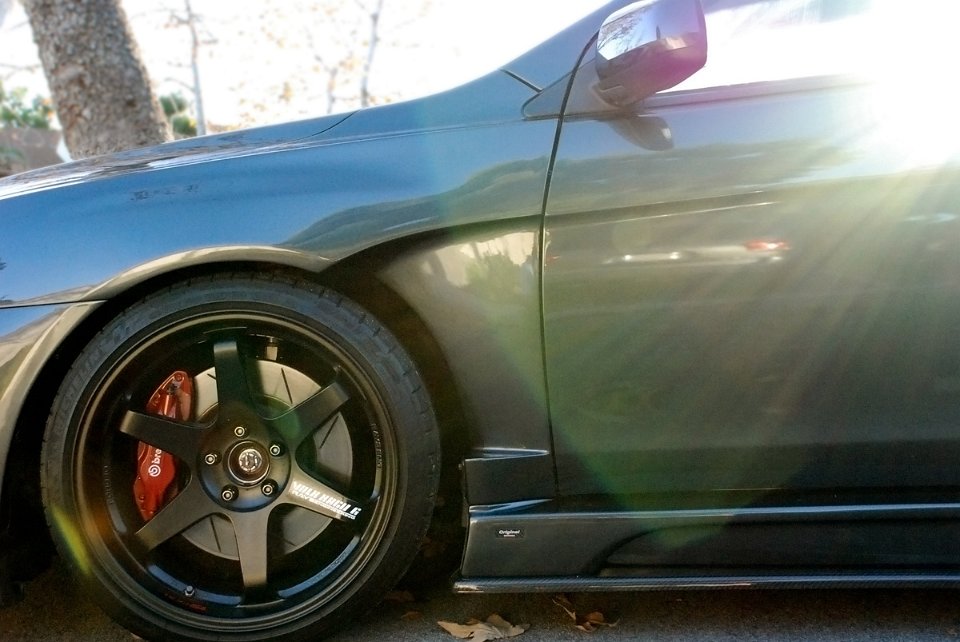 Victory Function VF-01 Front Wide Blister Fenders - Evo X