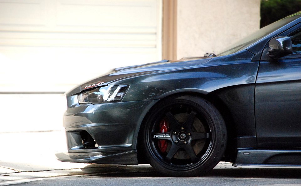 Victory Function VF-01 Front Wide Blister Fenders - Evo X