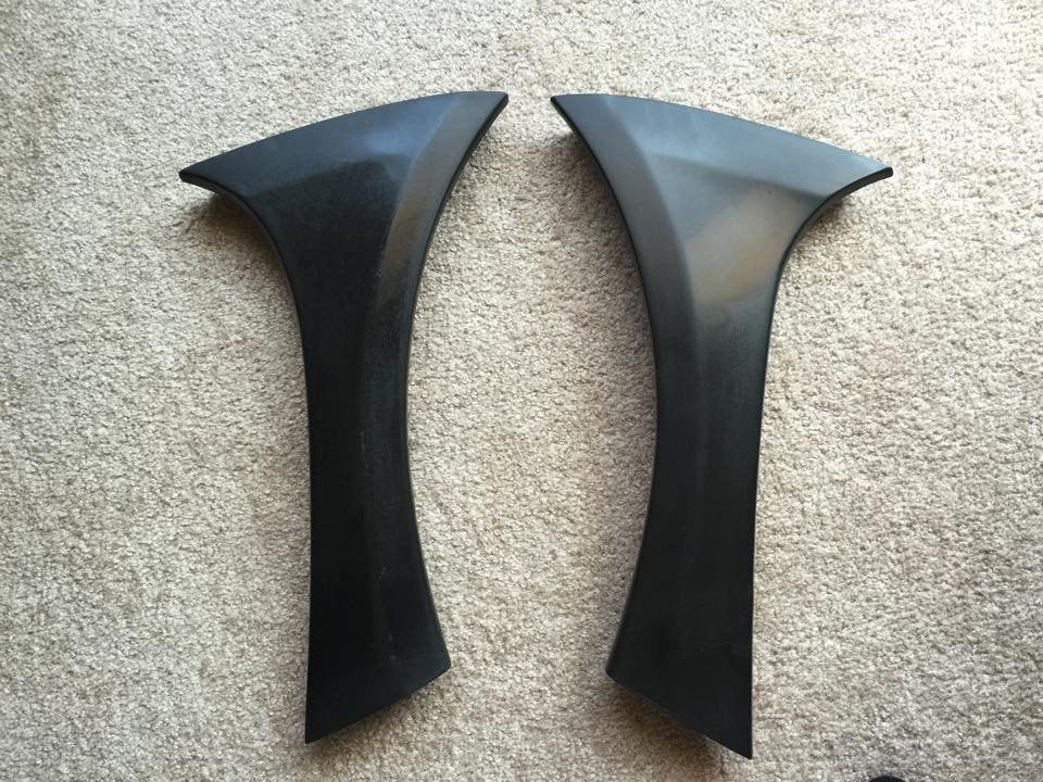 Victory Function VF-01B Front Fender Blades - Evo X