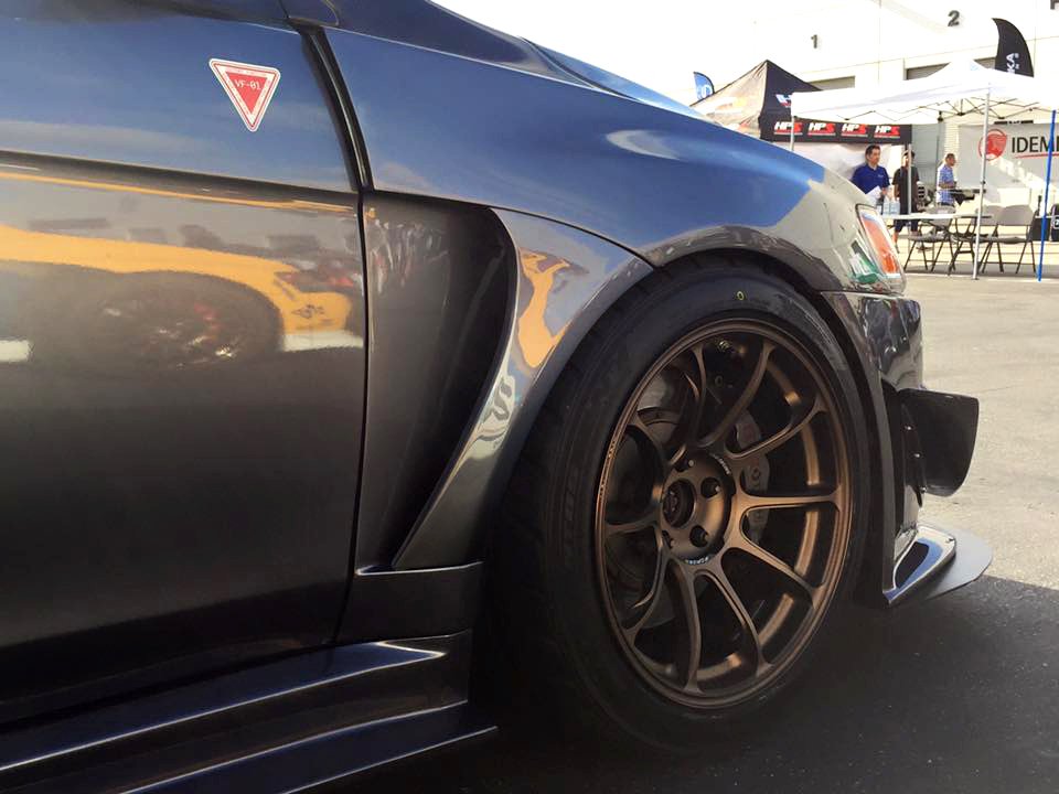 Victory Function VF-01B Front Fender Blades - Evo X