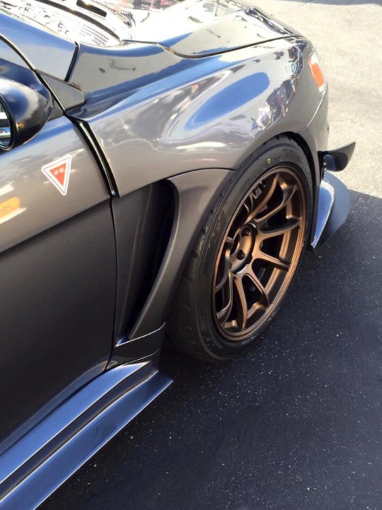 Victory Function VF-01B Front Fender Blades - Evo X