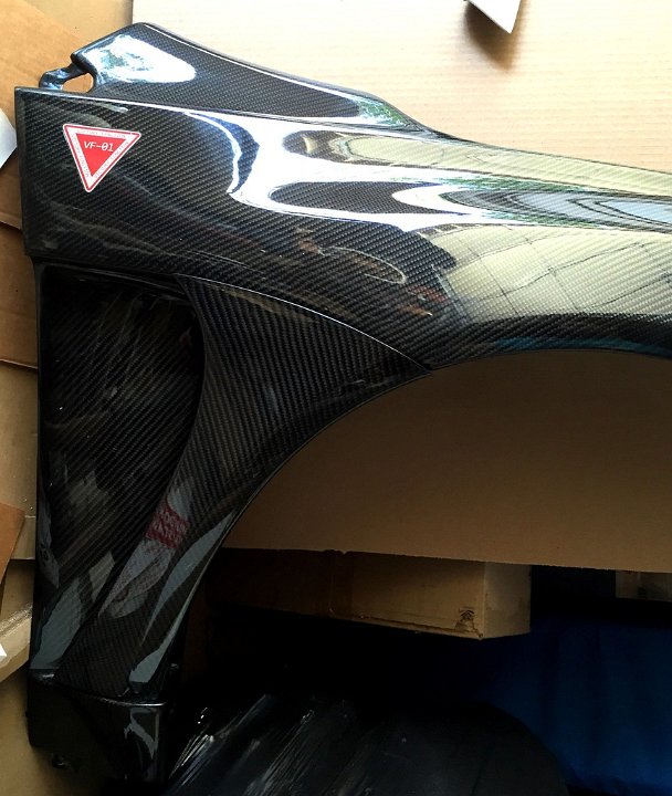 Victory Function VF-01B Front Fender Blades - Evo X