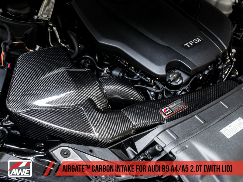 AWE Tuning Audi B9 A4/A5 2.0T Quattro Carbon Fiber AirGate - 2660-15028-C-Dub Tech