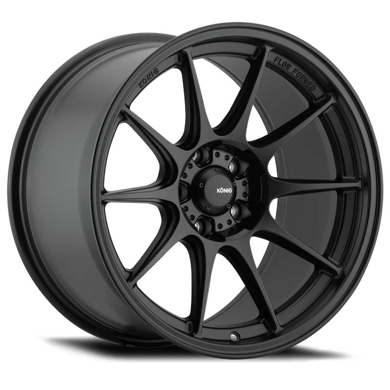 Konig Dekagram 17x9 5x100 ET40 Semi-Matte Black - DK97510405