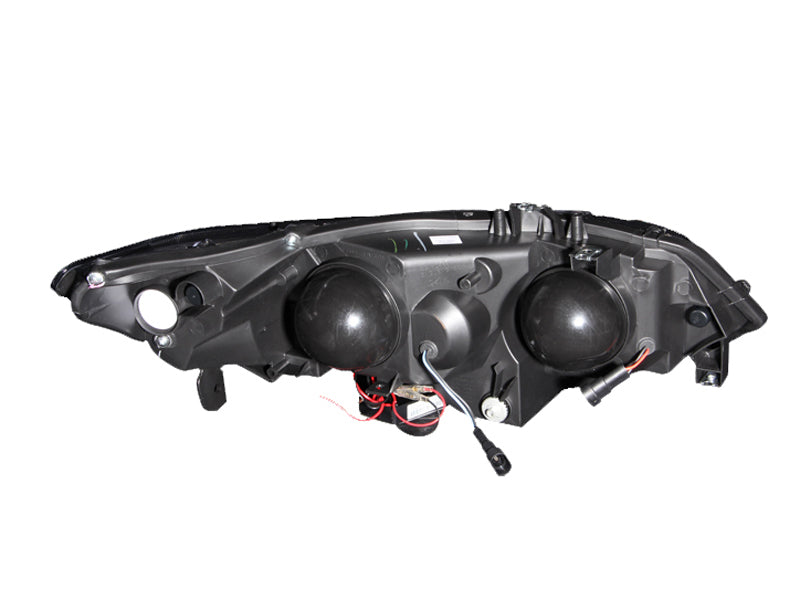 ANZO 2006-2011 Honda Civic Projector Headlights w/ Halo Chrome (CCFL) - 121061-C-Dub Tech
