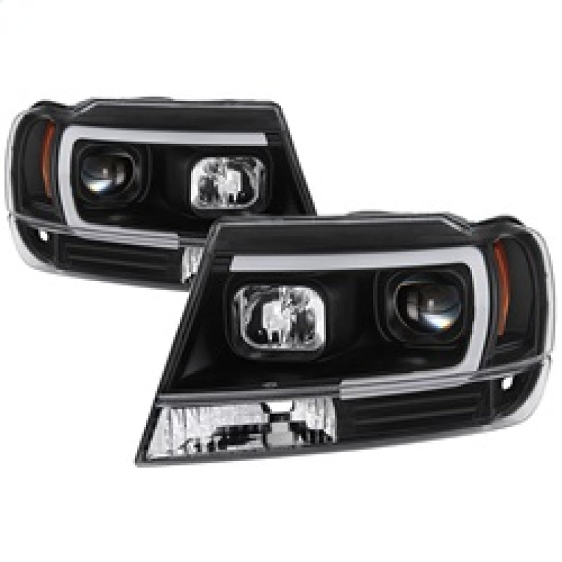 Spyder 99-04 Jeep Grand Cherokee Projector Headlights - Light Bar - 5085221