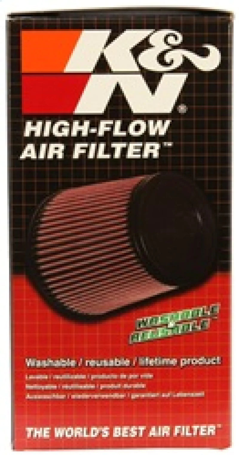 K&N Replacement Unique Oval Tapered Air Filter for Porsche 13-14 - E-0666