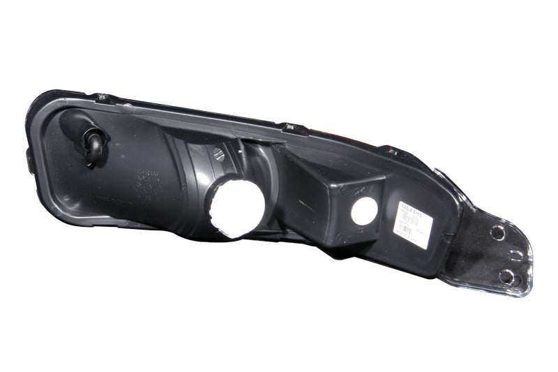 ANZO 2005-2009 Ford Mustang Euro Parking Lights Black w/ Amber - 511002-C-Dub Tech